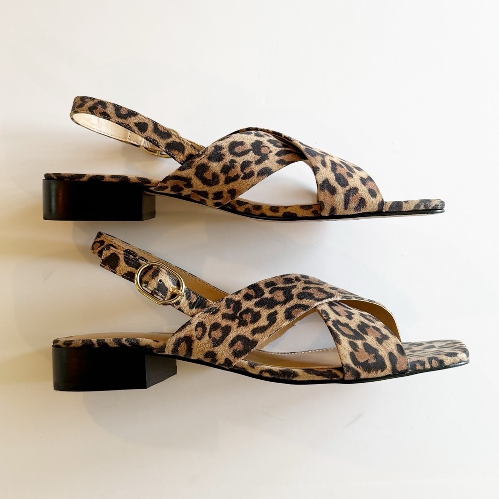 Maeve By Anthropology Crisscross Slingback Sandals - Picture 2 of 8